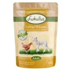 Lukullus Sin Cereales En Bolsitas 6 X 300 G -Paws Tienda 68113 lukullus gefluegel lamm 300 g 2
