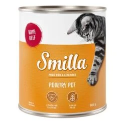 Smilla Tierna Ave 6 X 800 G -Paws Tienda 71008 pla smilla poulrypot beef 800g 7 1