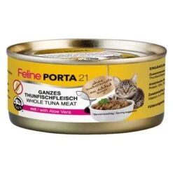 Feline Porta 21 Comida Para Gatos 6 X 156 G -Paws Tienda 7179 pla felineporta21 tunaaloe 156g 0