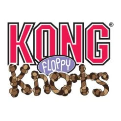 KONG Floppy Knots Zorro De Peluche -Paws Tienda 74331 kong floppyknotsfox logo 3