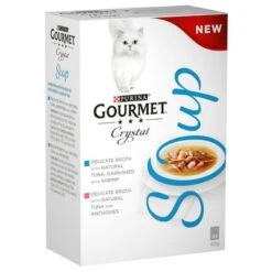 Gourmet Soup Nature's Creation En Sobres 32 X 40 G - Megapack -Paws Tienda 76200 pla gourmet soup thunfisch varianten 4x40g 9
