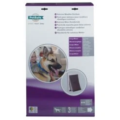 Puerta Extreme Weather Para Mascotas De Petsafe -Paws Tienda 78351 pla petsafe hundeklappe extremeweather 3