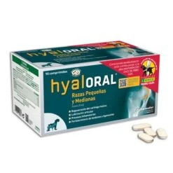 Hyaloral Para Perros De Razas Pequeñas Y Medianas -Paws Tienda 81443 pla gepork hyaloral 90comp 9