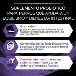 Purina Pro Plan FortiFlora Canine Probiotic Complemento Alimenticio Para Perros -Paws Tienda 8445290041111 2 beneficios 7