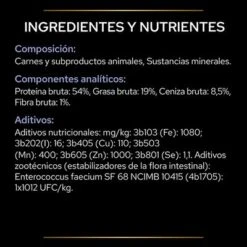 Purina Pro Plan FortiFlora Canine Probiotic Complemento Alimenticio Para Perros -Paws Tienda 8445290041111 3 ingredientes 8