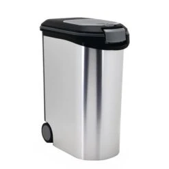 Contenedor De Pienso Curver Con Efecto Metálico Para Perros 5 Contenedor De Pienso Curver Con Efecto Metálico Para Perros -Paws Tienda 84798 pla karlie flamingo curverfutter container metallic 20l 8