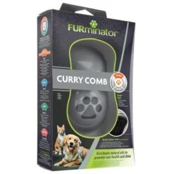 FURminator Almohaza Para Mascotas -Paws Tienda 92107 pla furminator hund striegel hs 05 6
