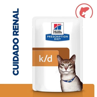 Hill's K/d Prescription Diet Sobres Comida Húmeda Para Gatos 3 Hill's K/d Prescription Diet Sobres Comida Húmeda Para Gatos