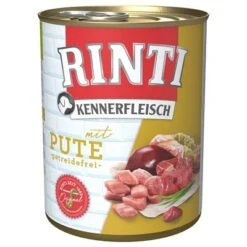 Pack Ahorro: Rinti Kennerfleisch 12 X 800 G -Paws Tienda 98835 pla bilder rinti kennerfleisch pute 800g hs 01 3