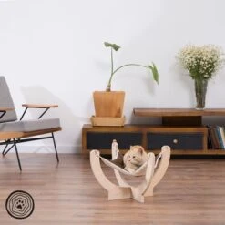 Hamaca Natural Paradise Iris L Para Mascotas -Paws Tienda 99497 np haengematte iris m hs 01 1