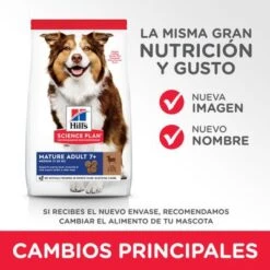 Hill's Science Plan Hill's Mature Adult 7+ Medium Science Plan Con Cordero Y Arroz -Paws Tienda atf11 604379 key changes 9