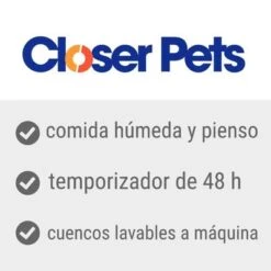 Comedero Automático Doble Closer Pets C200 -Paws Tienda benefits template accesories 1000x1000 int 1 1