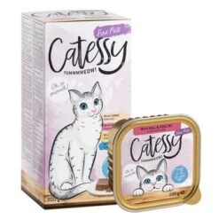Catessy En Tarrinas 32 X 100 G - Pack Mixto -Paws Tienda catessy tray feine pastete 7