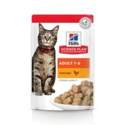 Hill's Science Plan Hill's Adult Para Gatos -Paws Tienda es cat adult chicken pouch ongoing front packaging 8