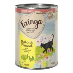 Feringa Classic Meat Menu 6 X 400 G -Paws Tienda feringa classicmeat adult chickenpheasent 400g 1000x1000 9