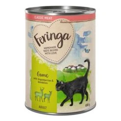 Feringa Classic Meat Menu 6 X 400 G -Paws Tienda feringa classicmeat adult game 400g 1000x1000 7