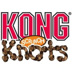 Juguete KONG Scrunch Knots Zorro Para Perros -Paws Tienda kong scrunch knots logo 1