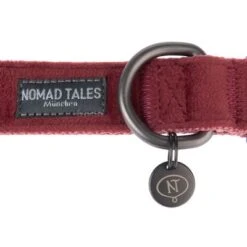 Collar Nomad Tales Blush Vino Para Perros -Paws Tienda nomad tales blush halsbaender fg 1325 5