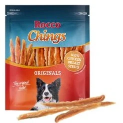Megapack Rocco Chings Originals Láminas De Carne Para Perros 15 X 250 G 22 Megapack Rocco Chings Originals Láminas De Carne Para Perros 15 X 250 G -Paws Tienda originals chicken strips 7