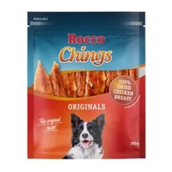 Megapack Rocco Chings Originals Láminas De Carne Para Perros 15 X 250 G 28 Megapack Rocco Chings Originals Láminas De Carne Para Perros 15 X 250 G -Paws Tienda pla rocco chingsoriginals driedchicken 250g 1000x1000 2