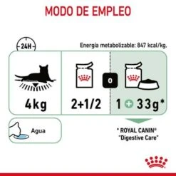 Royal Canin Digest Care En Salsa -Paws Tienda rc fcn digestivecarepouchgravy 10 es es 4