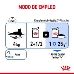Royal Canin Indoor Sterilised 7+ En Salsa 15 Royal Canin Indoor Sterilised 7+ En Salsa -Paws Tienda rc spt wet ind7stergravy cv 6 es es 5