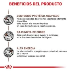Royal Canin Veterinary Canine Hepatic HF 16 Pienso Para Perros -Paws Tienda rc vet dry doggastrohep cv eretailkit 4 es es 4