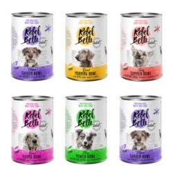 Rebel Belle Adult Comida Vegetariana Y Vegana Para Perros - Pack Mixto -Paws Tienda rebel belle mixpaket 375g 7