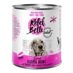 Rebel Belle Adult Comida Vegetariana Y Vegana Para Perros - Pack Mixto -Paws Tienda rebelbelle adult gf karma 750g 1000x1000 4