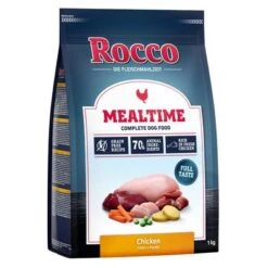 Pack De Prueba Rocco Sin Cereales Para Perros 3 X 1 Kg -Paws Tienda rocco mealtime chicken 1kg 1000x1000 8