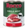 Rocco Single Meat 6 X 800 G Comida Húmeda Para Perros -Paws Tienda rocco nf singlemeat 800g beef 1000x1000 6
