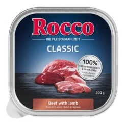 Rocco Classic En Tarrinas 9 X 300 G 22 Rocco Classic En Tarrinas 9 X 300 G -Paws Tienda rocco schalen classic lamm 1000x1000 5