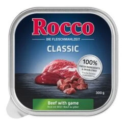 Rocco Classic En Tarrinas 9 X 300 G 20 Rocco Classic En Tarrinas 9 X 300 G -Paws Tienda rocco schalen classic wild 1000x1000 0