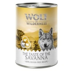 Pack Ahorro Wolf Of Wilderness The Taste Of 12 X 400 G 14 Pack Ahorro Wolf Of Wilderness The Taste Of 12 X 400 G -Paws Tienda savanna 400g 1000x1000 6