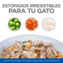 Hill's Science Plan Hill's Adult Sterilised Healthy Cuisine Con Pollo Y Salmón Para Gatos -Paws Tienda sp healthy cuisine thumbnails cat bowl es 4
