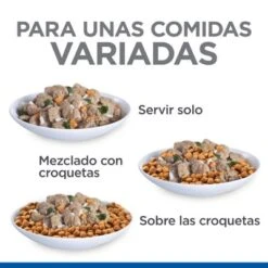 Hill's Science Plan Hill's Adult Sterilised Healthy Cuisine Con Pollo Y Salmón Para Gatos -Paws Tienda sp healthy cuisine thumbnails cat mealtime variety es 4