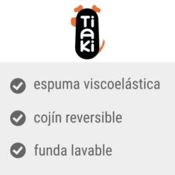 Cama TIAKI Chenille Para Perros -Paws Tienda tiaki dog 2 1 3