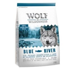 Pack De Prueba: Wolf Of Wilderness Pienso Para Perros -Paws Tienda wow 1kg blueriver 1
