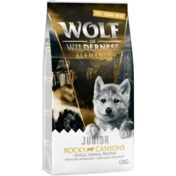 Pack Ahorro: 2 X 12 Wolf Of Wilderness Elements -Paws Tienda wow elements fr rocky junior right 12kg 1000x1000 1