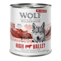 Wolf Of Wilderness Free Range 12 X 800 G - Pack Ahorro -Paws Tienda wow freerange highvalley 800g 1000x1000 9