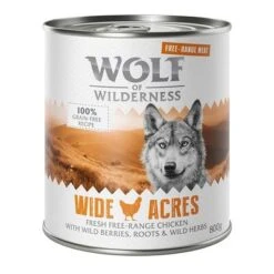 Wolf Of Wilderness Free Range 12 X 800 G - Pack Ahorro -Paws Tienda wow freerange wideacres 800g 1000x1000 1 9