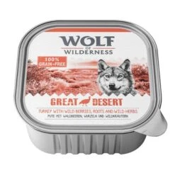 Pack Ahorro: Wolf Of Wilderness Adult 12 X 300 G -Paws Tienda wow greatdesert 300gtray side 1000px 2