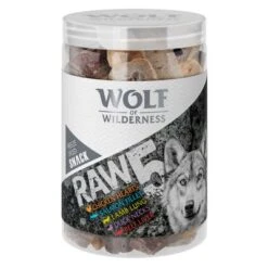 Wolf Of Wilderness RAW 5 Snacks Liofilizados - 5 Sabores -Paws Tienda wow raw5 mix 1000x1000 5