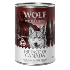 Wolf Of Wilderness The Taste Of 6 X 400 G